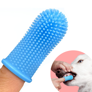 Spazzolino Da Dito Per Cani, Pulizia Sicura Dei Denti