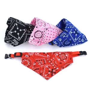 bandana per cani, sciarpa per cani, collare a bandana per cani, sciarpa per il collo del cane