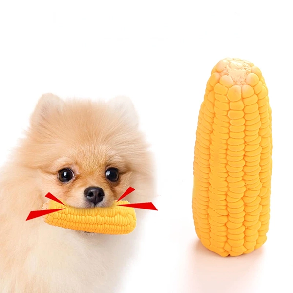 giocattoli per cani, giocattolo da masticare per cani, giocattoli che squittiscono, giocattolo di mais per cani