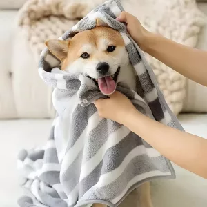 accappatoio per cani, mantella asciugamano per cani, telo da bagno per cani, asciugamano per cani superassorbente