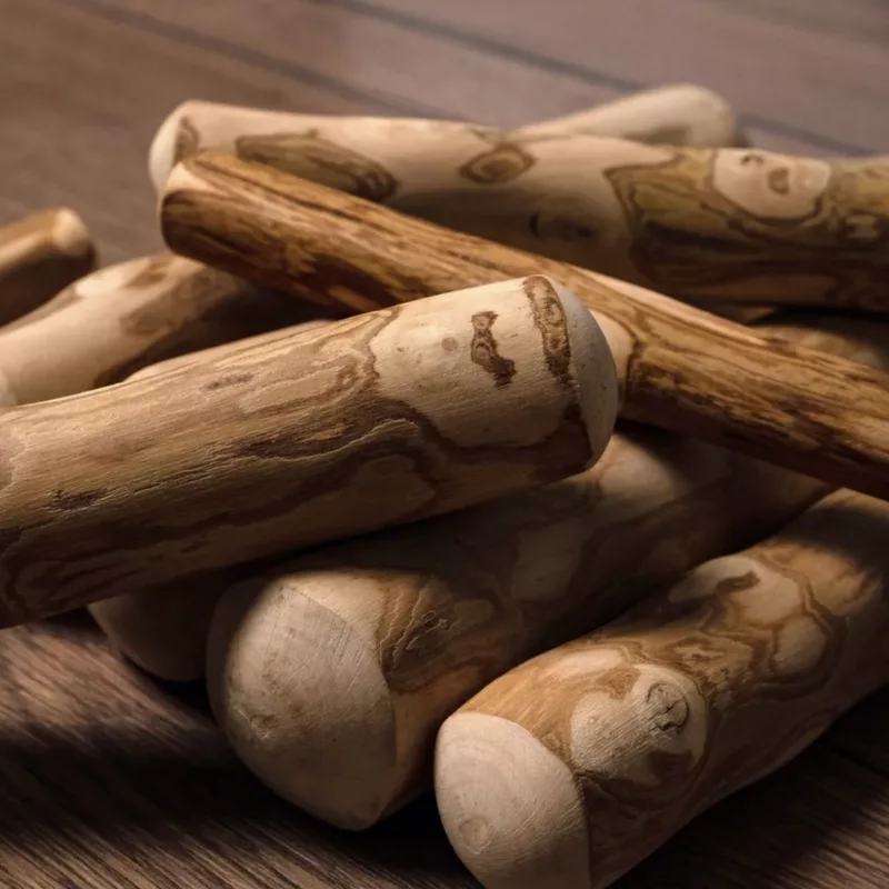 Giocattolo in legno per cani, bastoncino da masticare in legno per cani