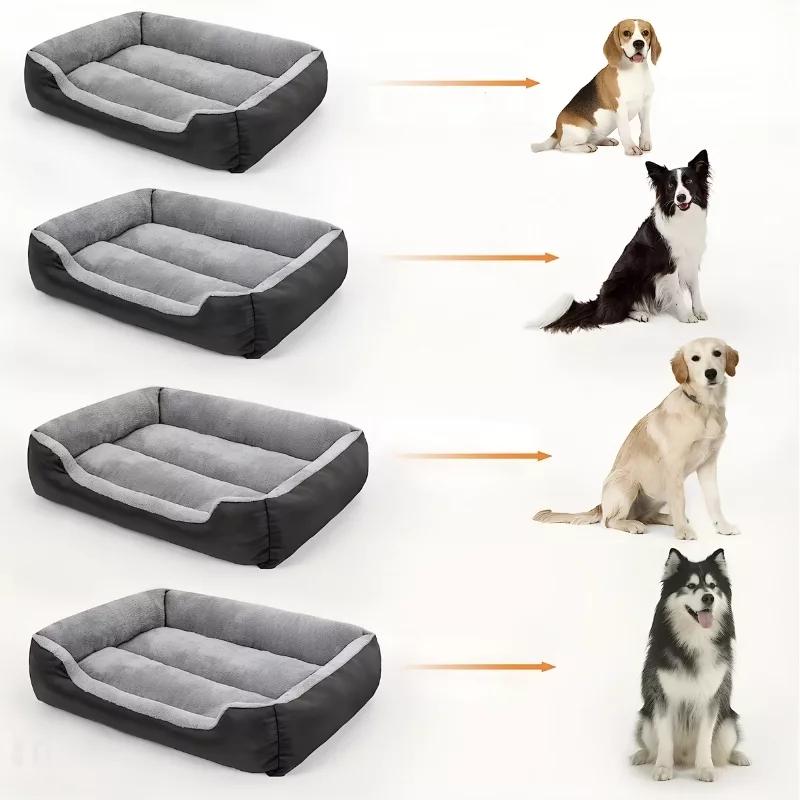 letto per cani, letto per cani lavabile, materasso per cani, letto per cani in peluche, letto per cani riscaldante, letto per cani a rettangolo