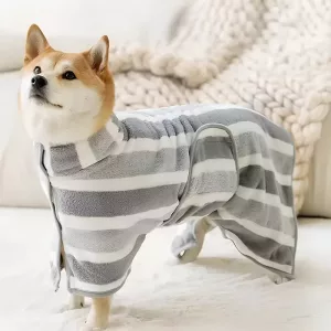 accappatoio per cani, mantella asciugamano per cani, telo da bagno per cani, asciugamano per cani superassorbente