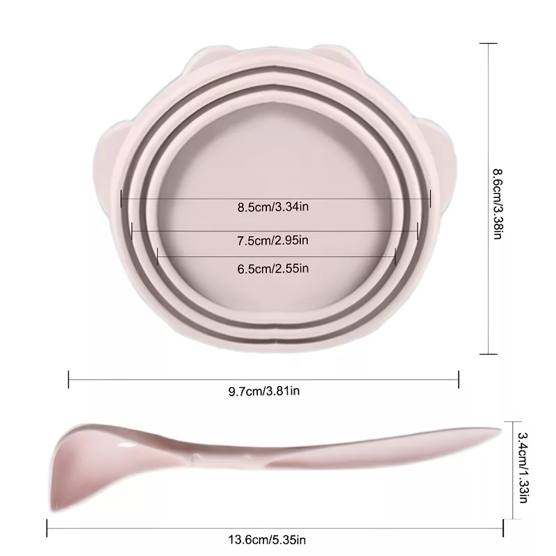 coperchio per cibo per cani, coperchio in silicone per lattine