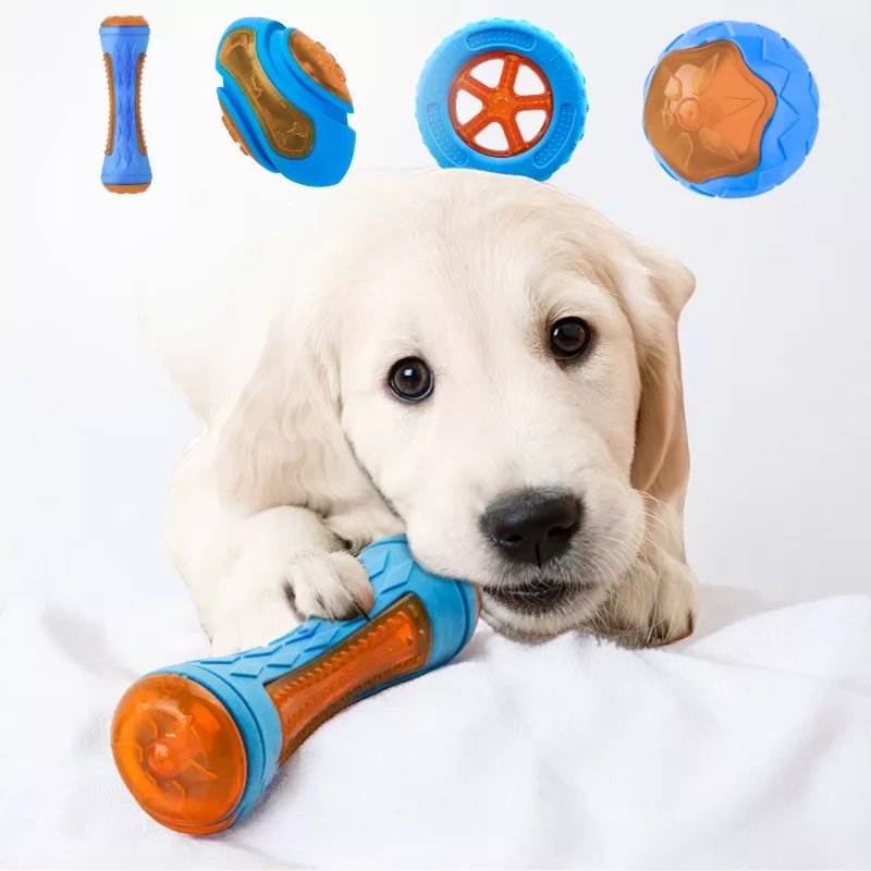 giocattolo interattivo per cani, giocattolo da masticare per cani, giocattolo per la pulizia dei denti per cani