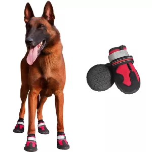 Scarpe per cani impermeabili e antiscivolo