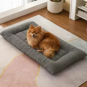 Cuccia Morbida per Cani Tappetino Peluche Caldo e Spesso