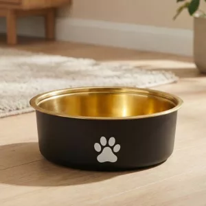 Ciotola Antiscivolo in Acciaio Inox per Cani