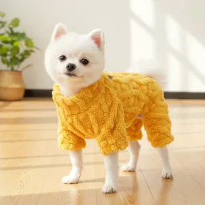 Cappotto Invernale Morbido in Pile per Cani