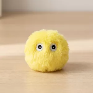 Palla giocattolo interattiva in peluche per cani con suoni di animali