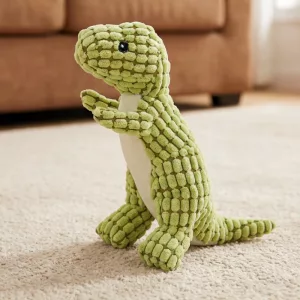 Giocattolo dinosauro da masticare in pile per cani
