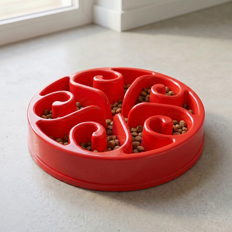 dog bowls for fast eaters, dog food bowl maze, dog bowl, slow feeder dog bowl, slow feeder bowl, non slip dog bowl