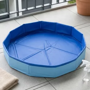 Piscina pieghevole per gatti con giochi divertenti