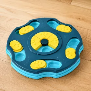 Gioco puzzle interattivo per cani, mangiatoia lenta e distributore di cibo