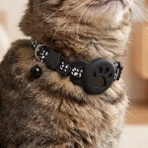 Collare impermeabile per gatti con tracker smart Android